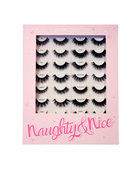 Naughty & Nice | 16 Pairs Faux Mink EyeLash Book | Lash Book