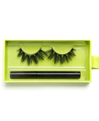 Magnetic Eye Lashes & Eyeliner Kit | Faux-Mink Eyelashes 33-35mm- Allure Eyelash